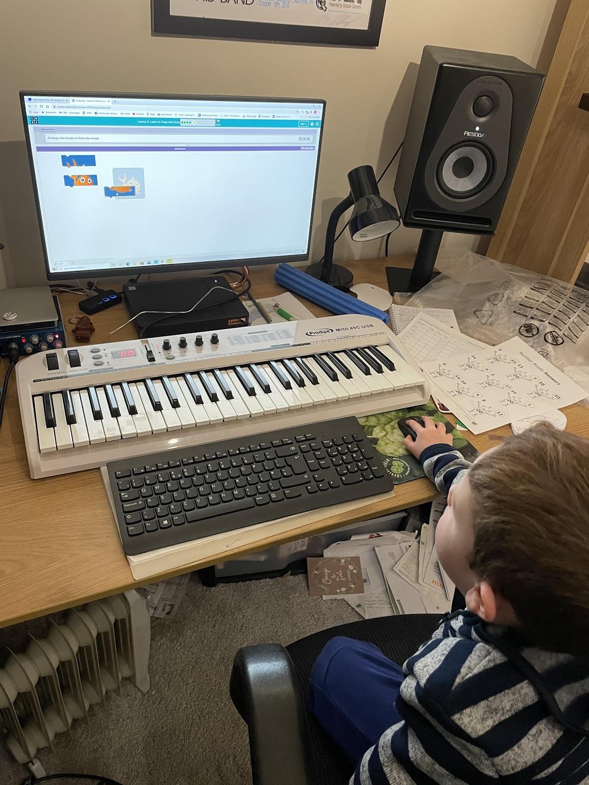 Amazing. You are starting to learn how to code!