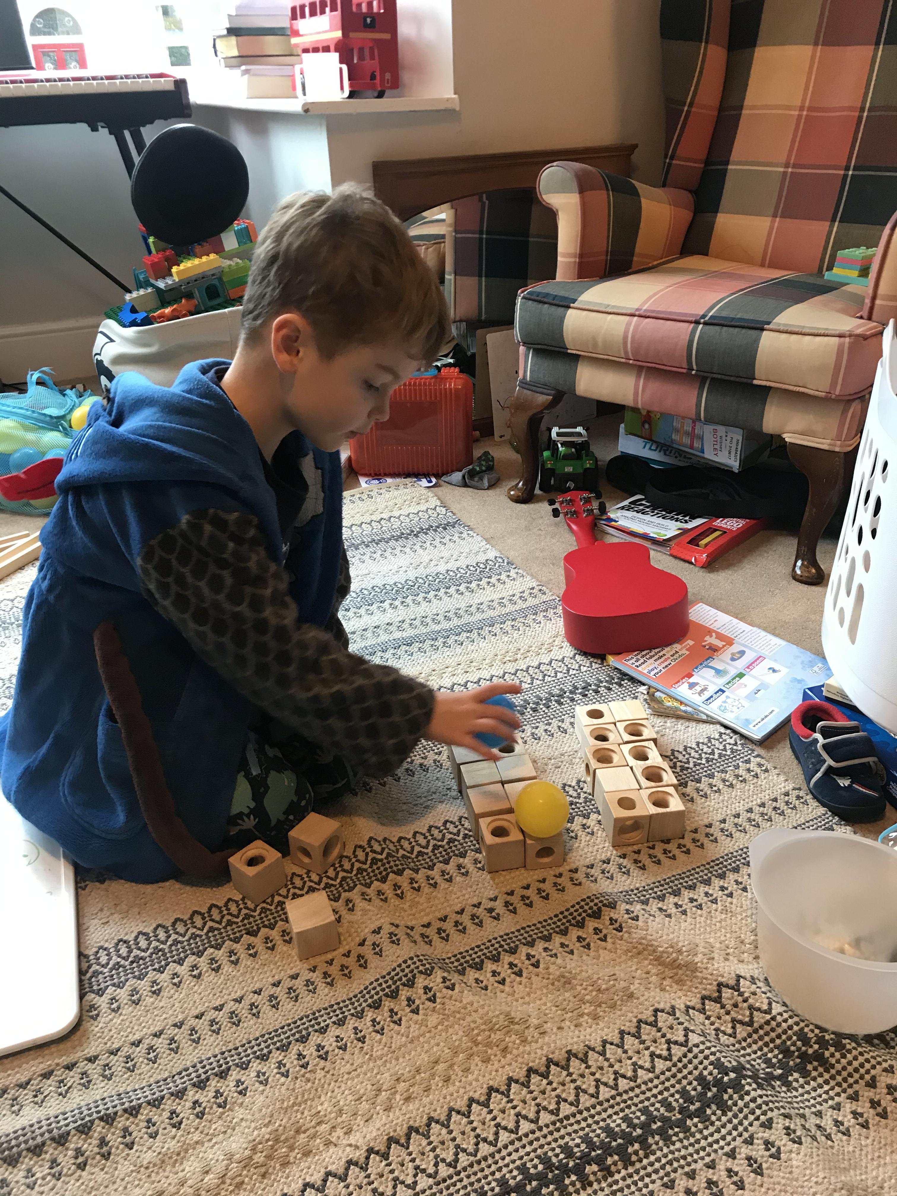 I love how you've made your own tens frames to help, way better than my egg box!